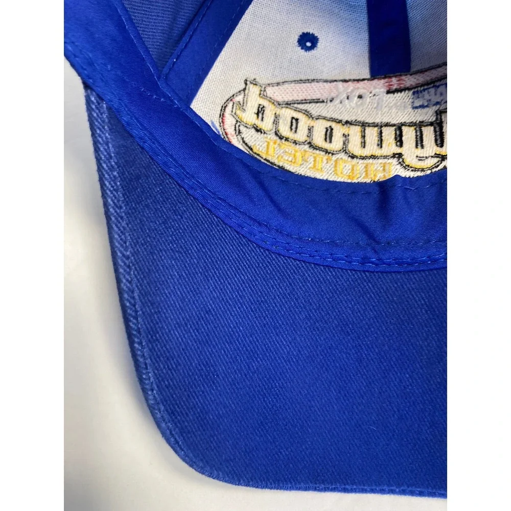Hollywood Hotel Nascar Cap Hat Blue Cotton Twill Jeff Hammond & Daniel Waltrip‎
